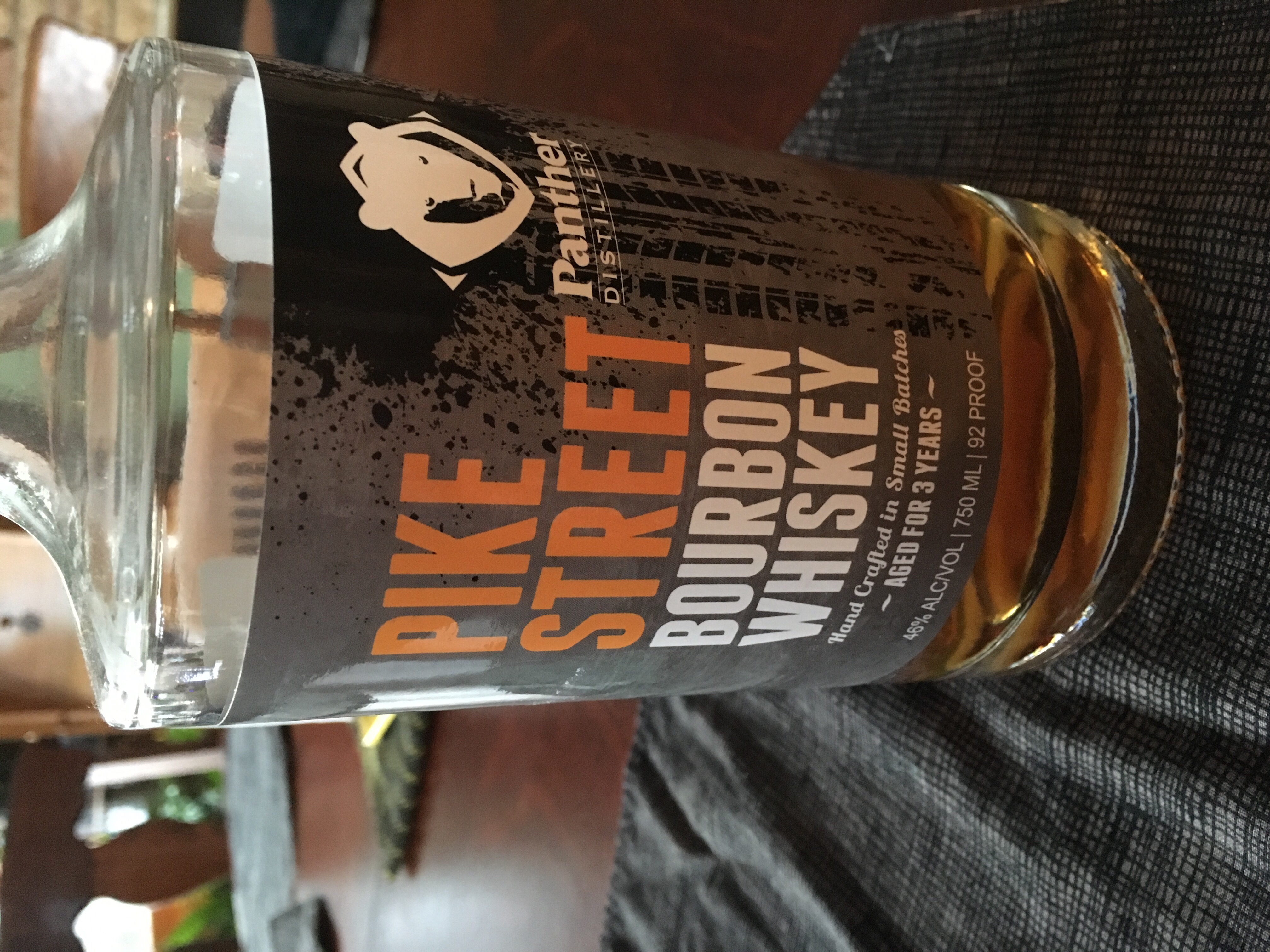 Pike street bourbon whiskey