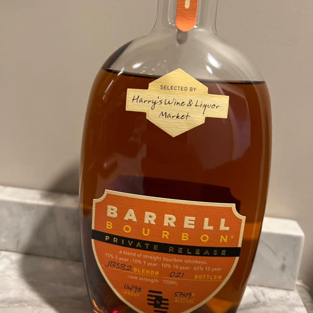 Barrell Bourbon - Private Release JBSB2 - Harry's