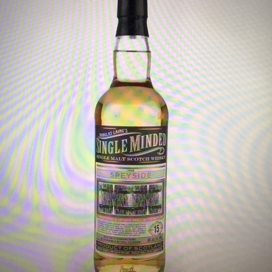Douglas Laing's Single Minded (Speyside) 15 Year Old Whisky