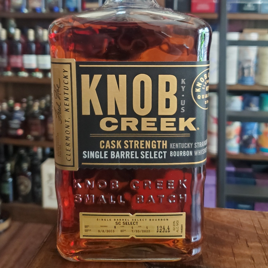 Knob Creek Cask Strength Single Barrel Select (SC Select)