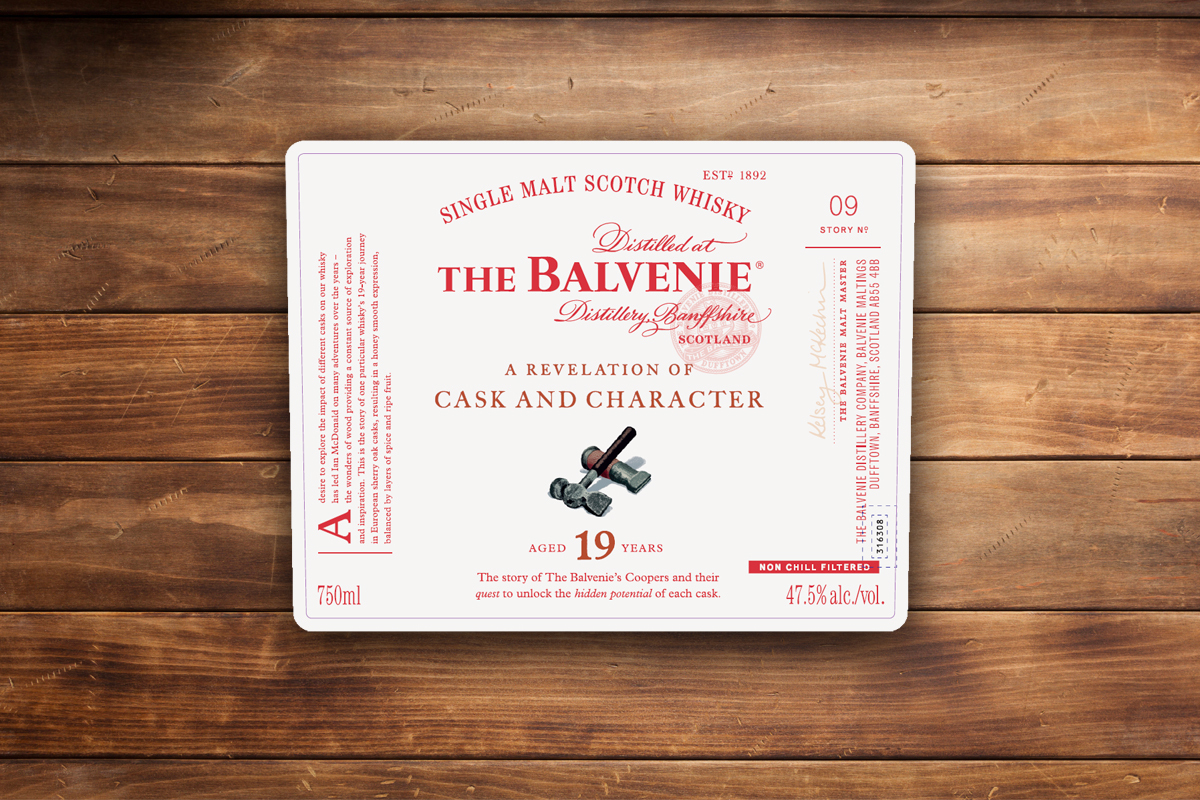 Balvenie A Revelation of Cask and Character 19 Year