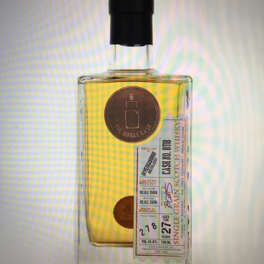 Invergordon 27 Year Old 1988 (cask 8118) The Single Cask Whisky