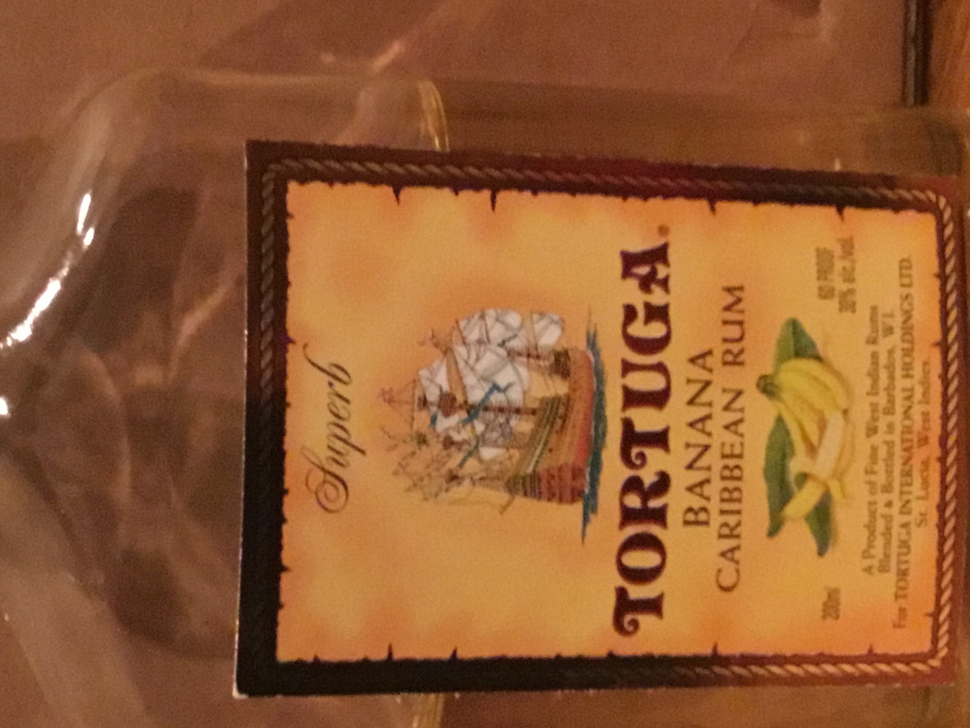 Tortuga Banana Caribbean Rum