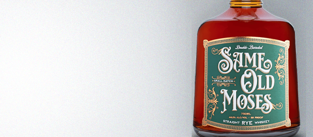 Same Old Moses Small Batch Rye