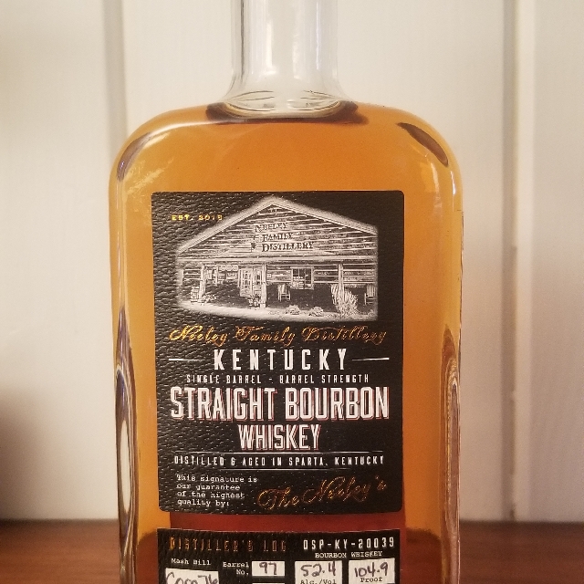 NEELEY FAMILY DISTILLERY STRAIT BOURBON WHISKEY RYE TO THE CORE