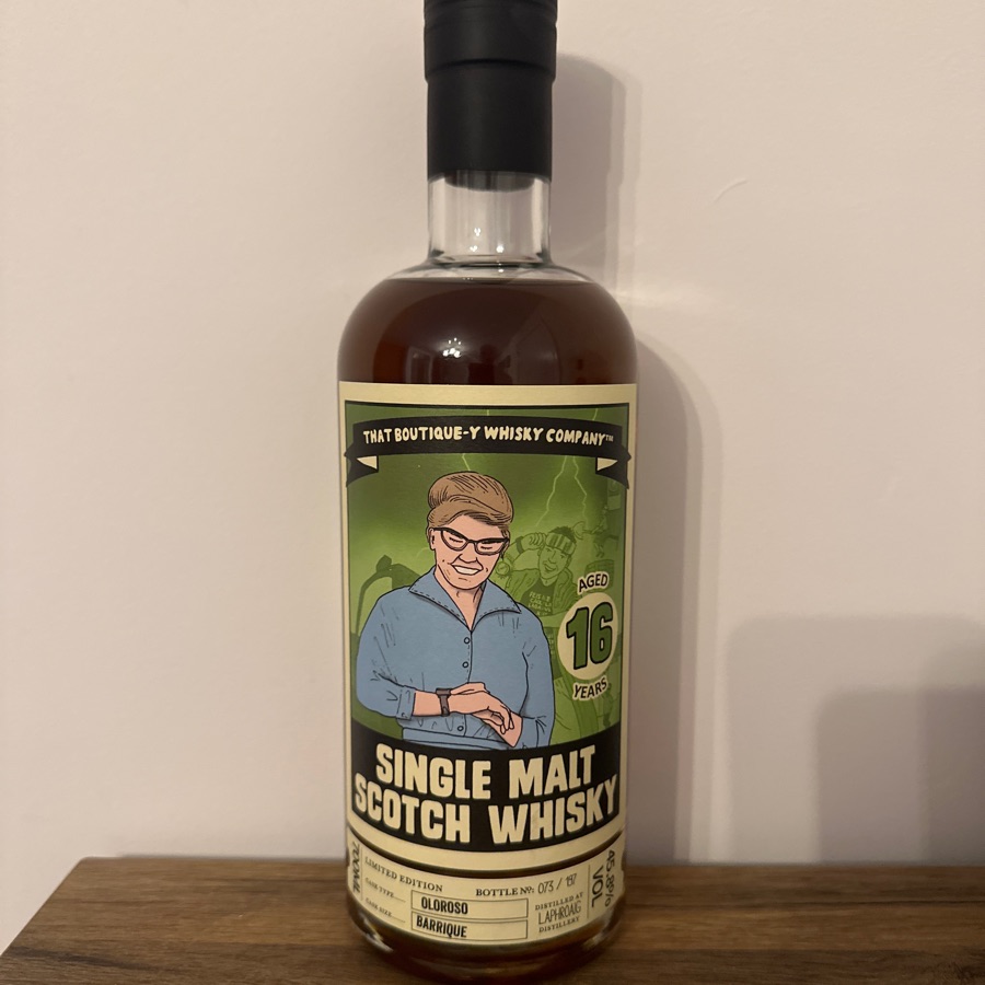 That Boutique-y Whisky Company Single Malt Scotch Whisky Laphroaig 16