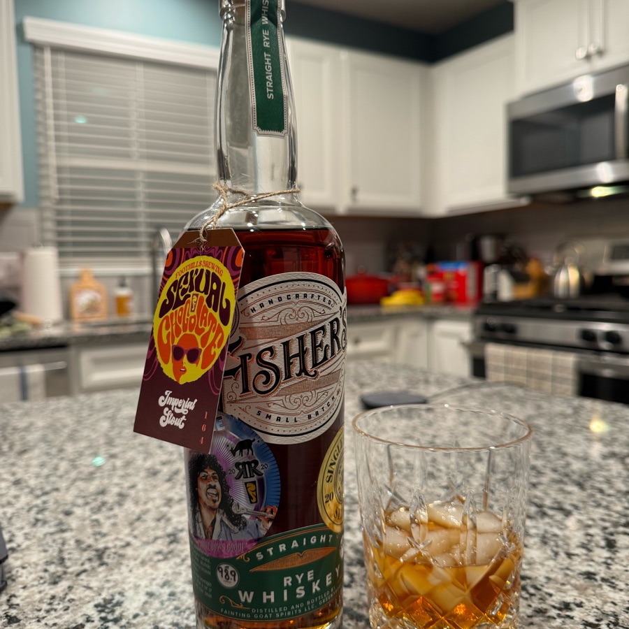 CB Fisher's 2024 Single Barrel Select Straight Rye Whiskey - Barrel 164 "Malted Milk Balls"