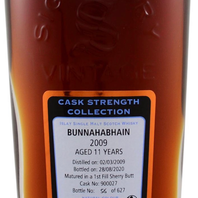 Bunnahabhain 2009 11 Year Cask Strength Collection (Signatory)