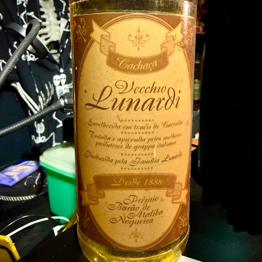 cachaça Vecchio Lunardi Artesanal