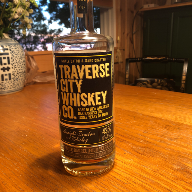 Traverse City Whiskey Co. Single Barrel XXX Straight Bourbon (Symon's General Store)