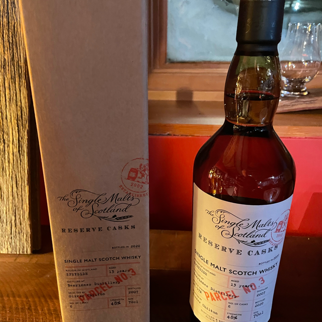 Benrinnes 13 year Reserve Cask Parcel 3