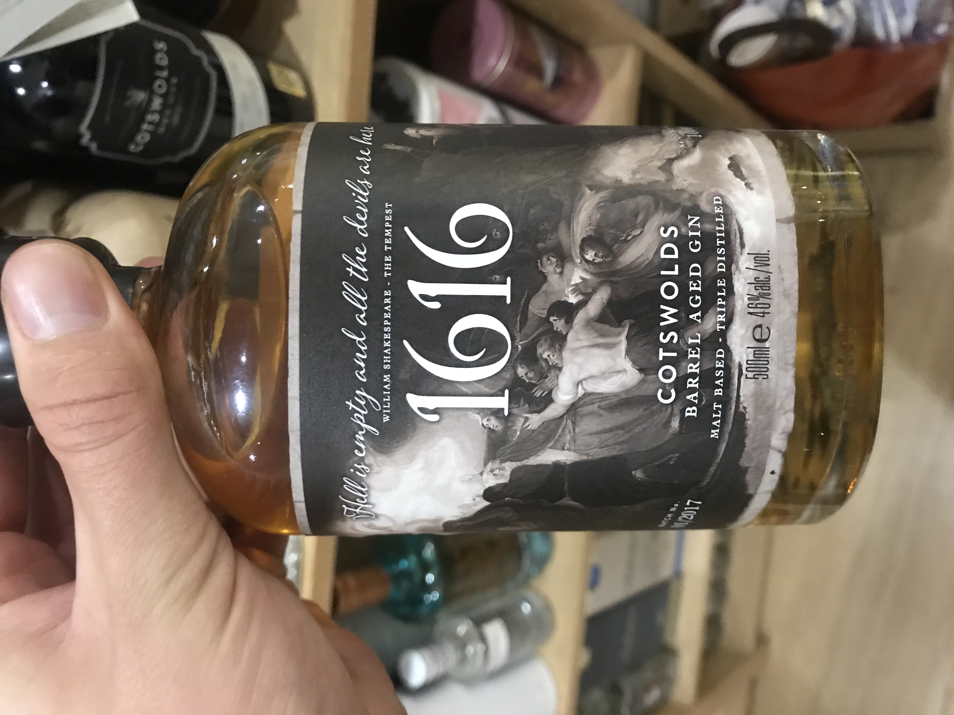 Cotswolds barrel aged gin