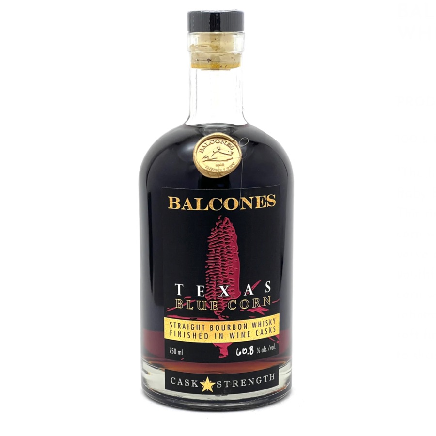 Balcones Blue Corn Bourbon Whisky Finished in Wine Casks