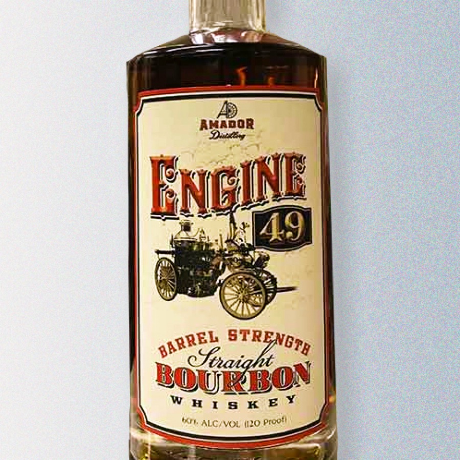 Amador Engine 49 Barrel Strength Straight Bourbon