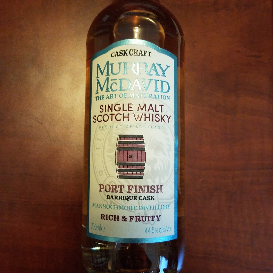 Mannochmore Port Finish Barrique Cask (Murray McDavid)