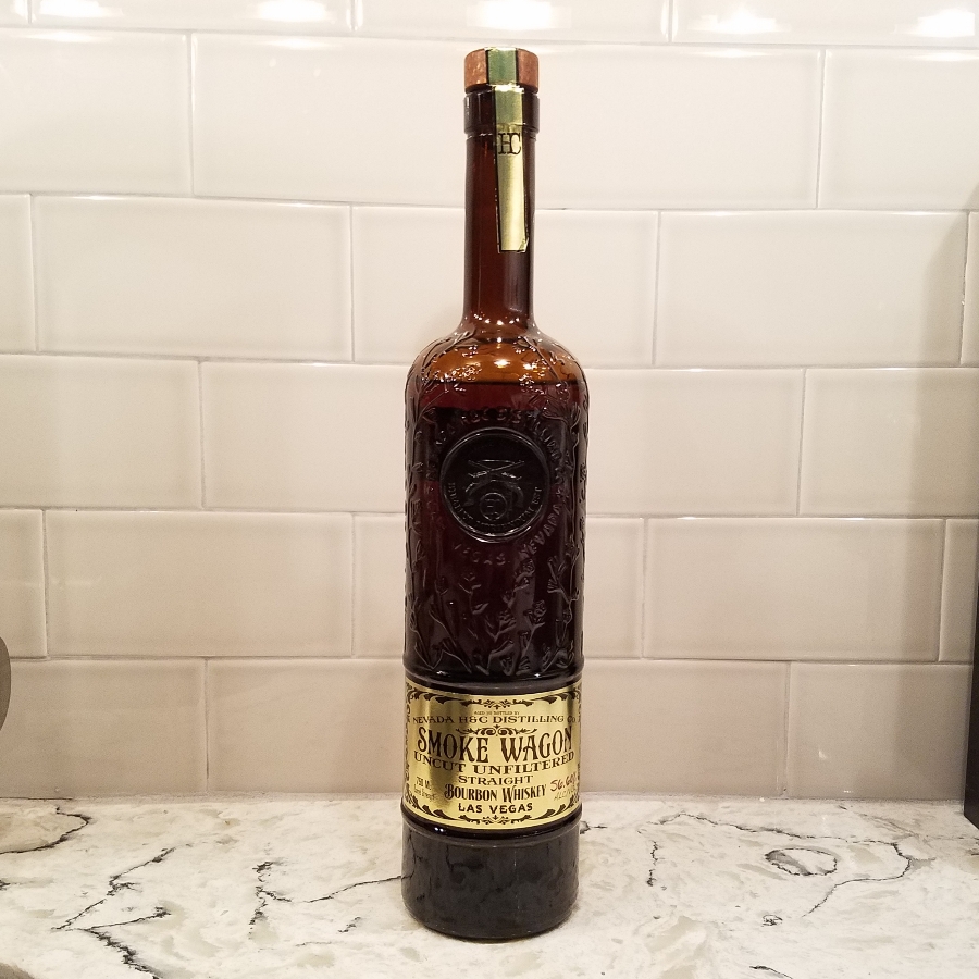 Smoke Wagon Uncut Unfiltered Straight Bourbon Whiskey - Batch 109