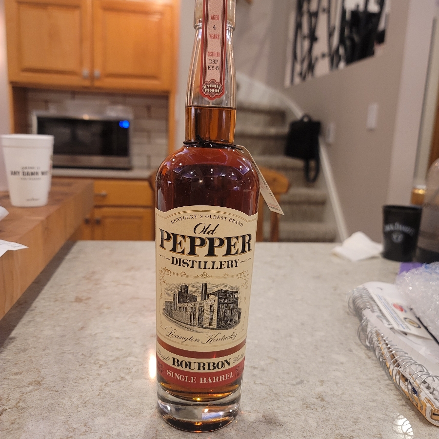 Old Pepper Distillery Bourbon Single Barrel #19-330