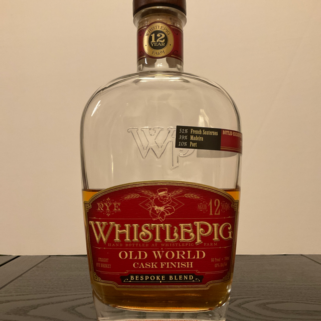 WhistlePig Old World Bespoke Blend (The Wine House)