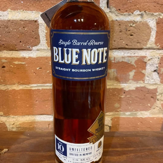 Blue Note Single Barrel Reserve Spirits Wine Provisions