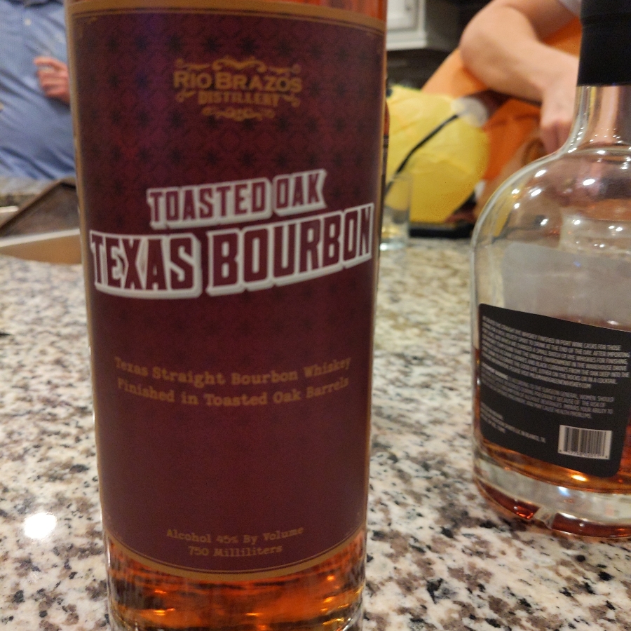 Rio Brazos Toasted Oak Texas Bourbon