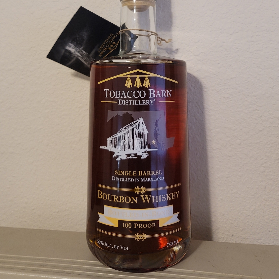 Tobacco Barn Distillery Bottled-in-Bond Single Barrel Bourbon