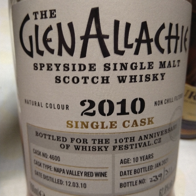 Glenallachie 2010 Single Cask