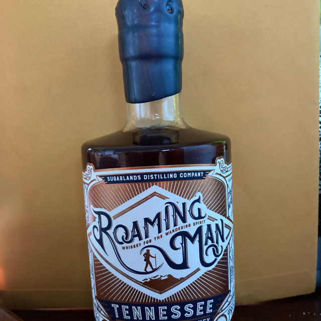 Sugarlands Roaming Man Straight Rye Whiskey BiB