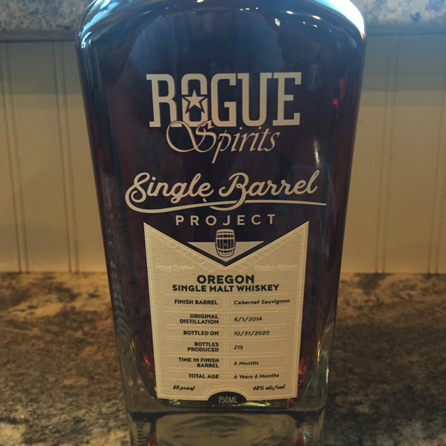 Rogue Spirits Single Barrel Project: Cabernet Sauvignon