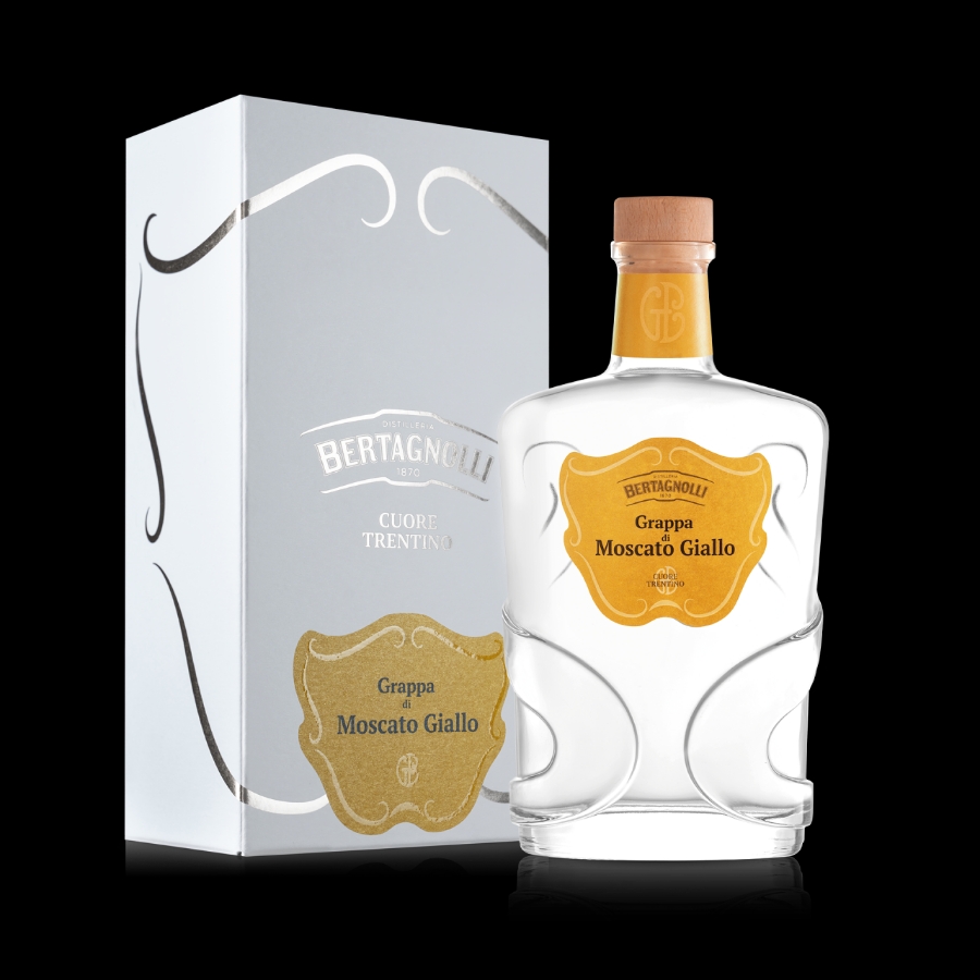 Bertagnolli Grappa di Moscato Giallo