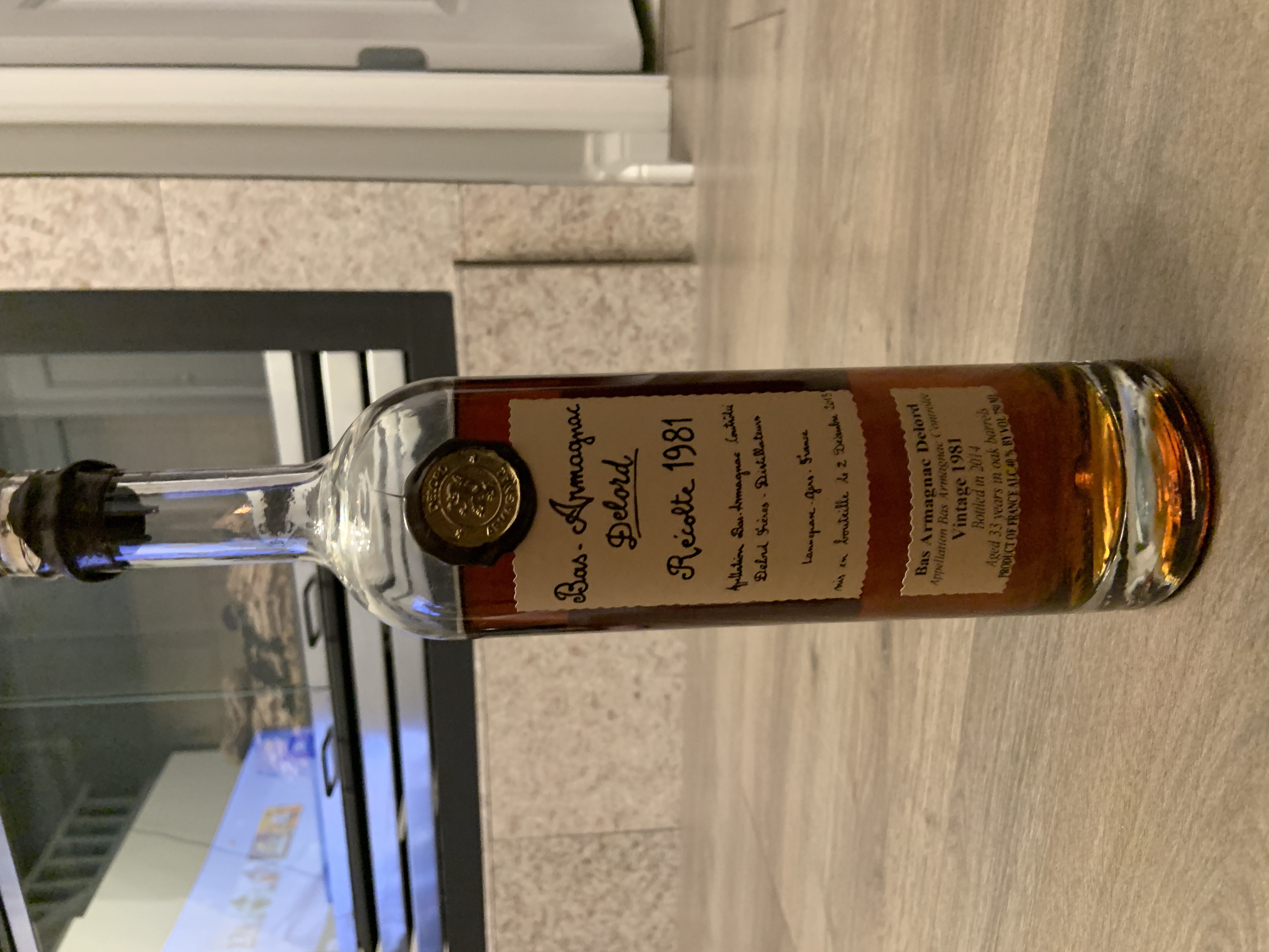 Delord Armagnac 1981