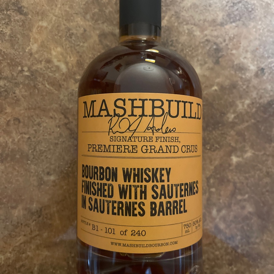 Mashbuild Bourbon Whiskey Finished With Sauternes In Sauternes Barrel