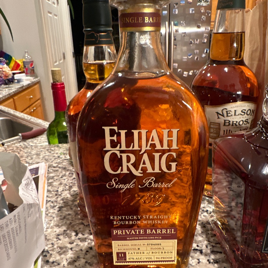Elijah Craig Single Barrel Private Barrel 11 year