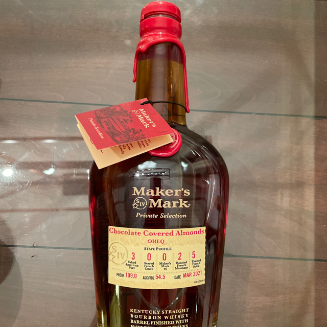 Maker's Mark Private Selection Chocolate Covered Almonds