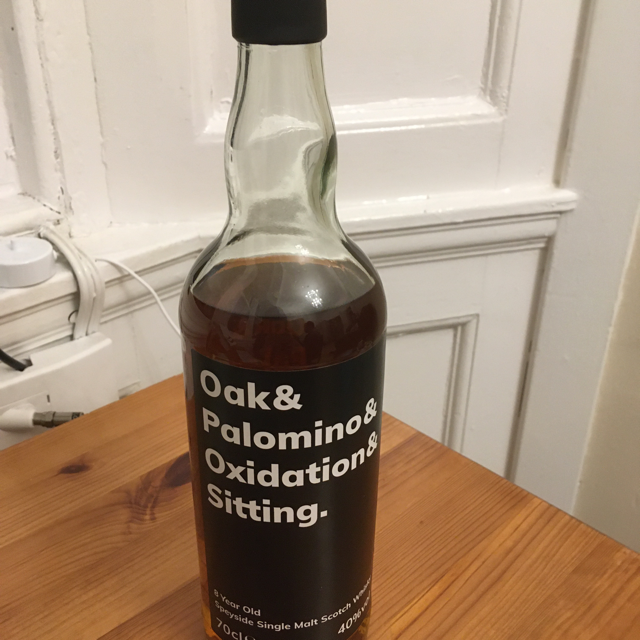 Oak & Palomino & Oxidation & Sitting