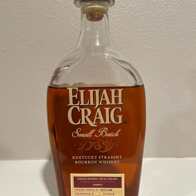 Elijah Craig Small Batch Single Barrel - Harry's