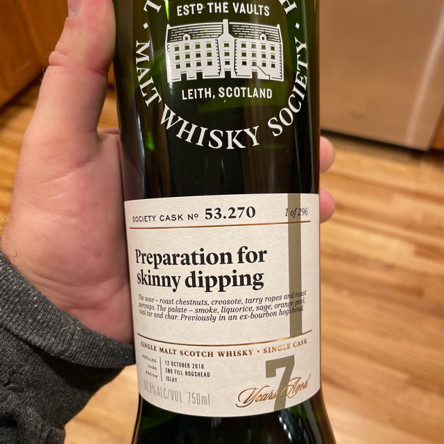 Preparation for skinny dipping - SMWSA - 53.270