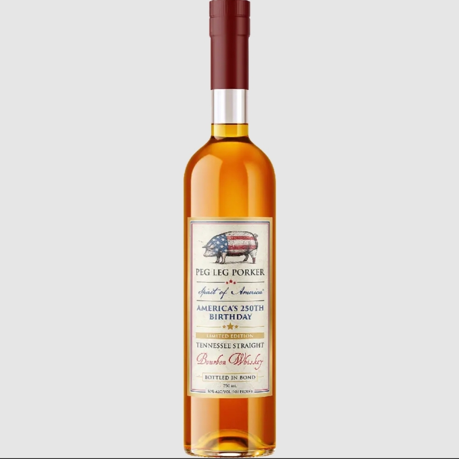 Peg Leg Porker, "Spirit of America", America's 250th Birthday, Limited Edition, Bottled in Bond Tennessee Straight Bourbon Whiskey