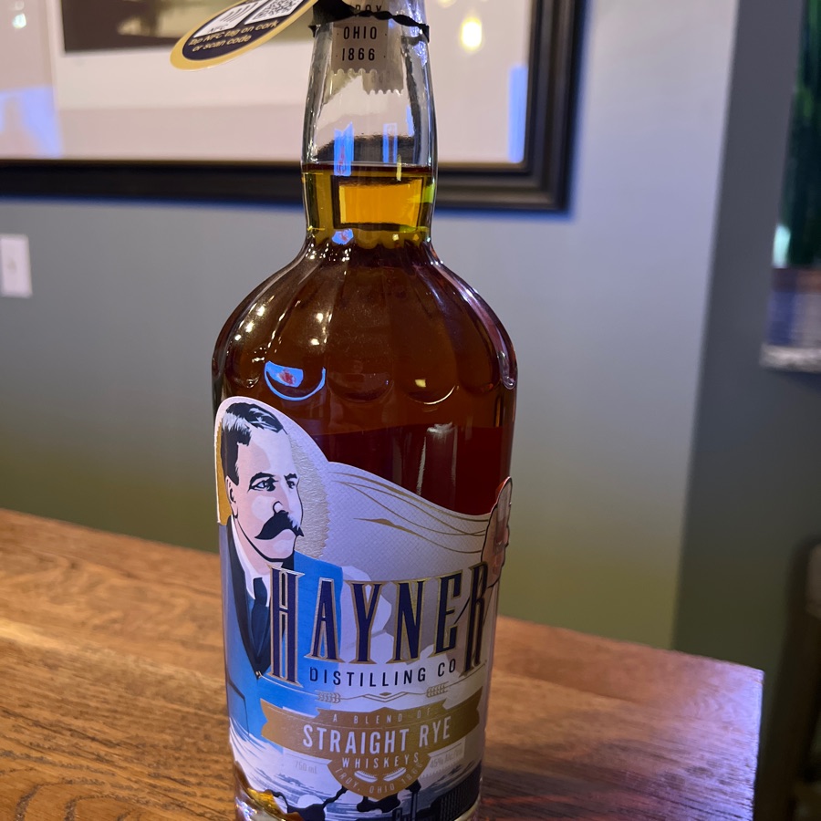 hayner straight rye