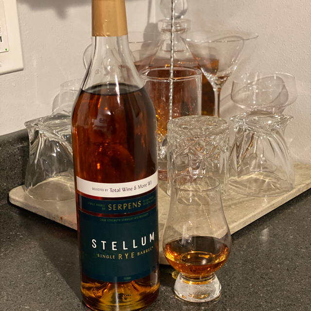 Stellum Serpens Single Barrel Rye (Total Wine)