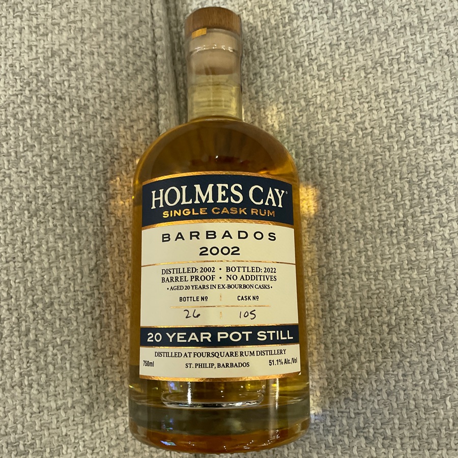 Homles Cay Barbados 2002 Single Cask