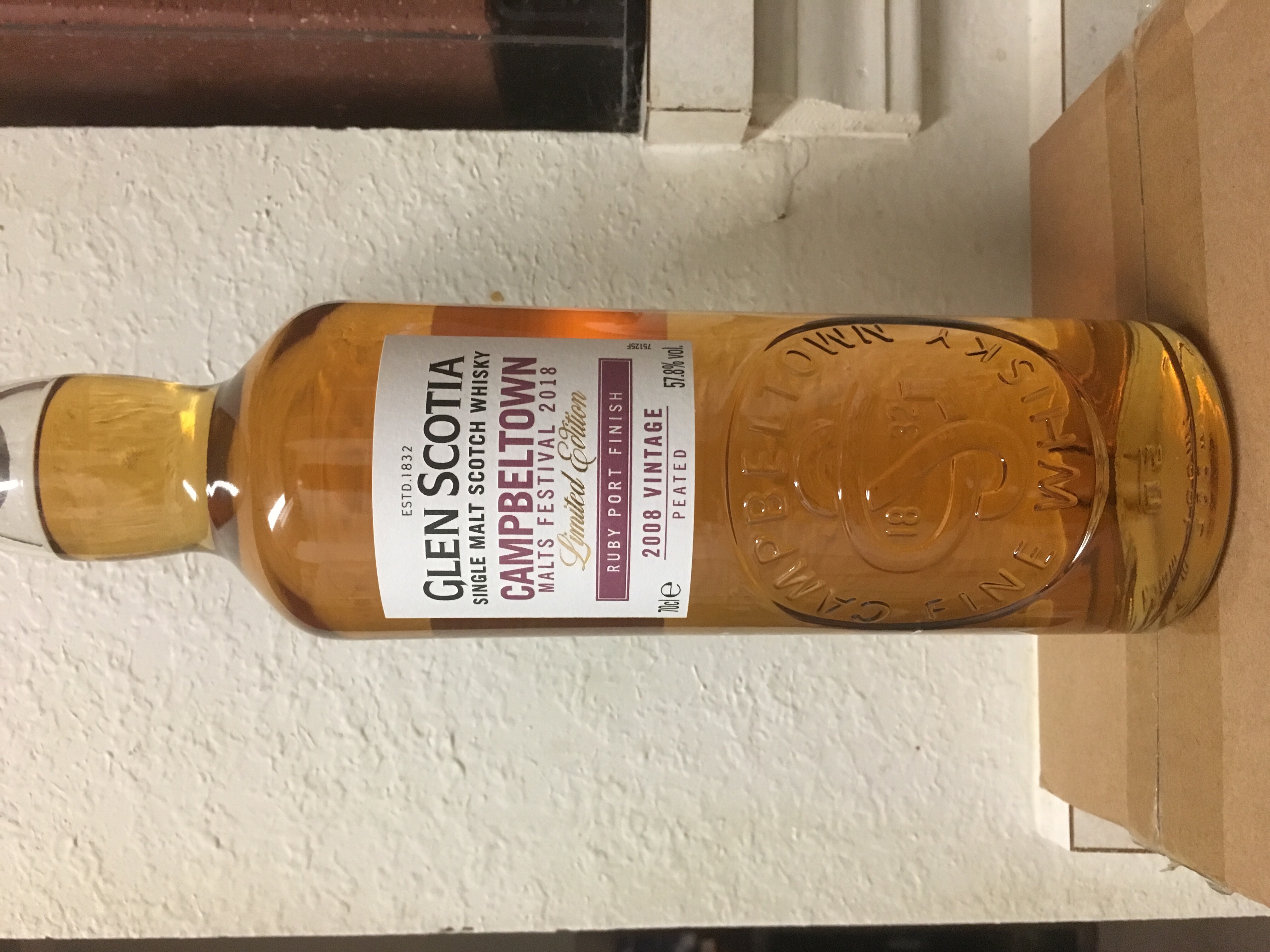 Glen Scotia 2008 Ruby Port Finish (2018 Campbeltown Malts Festival)