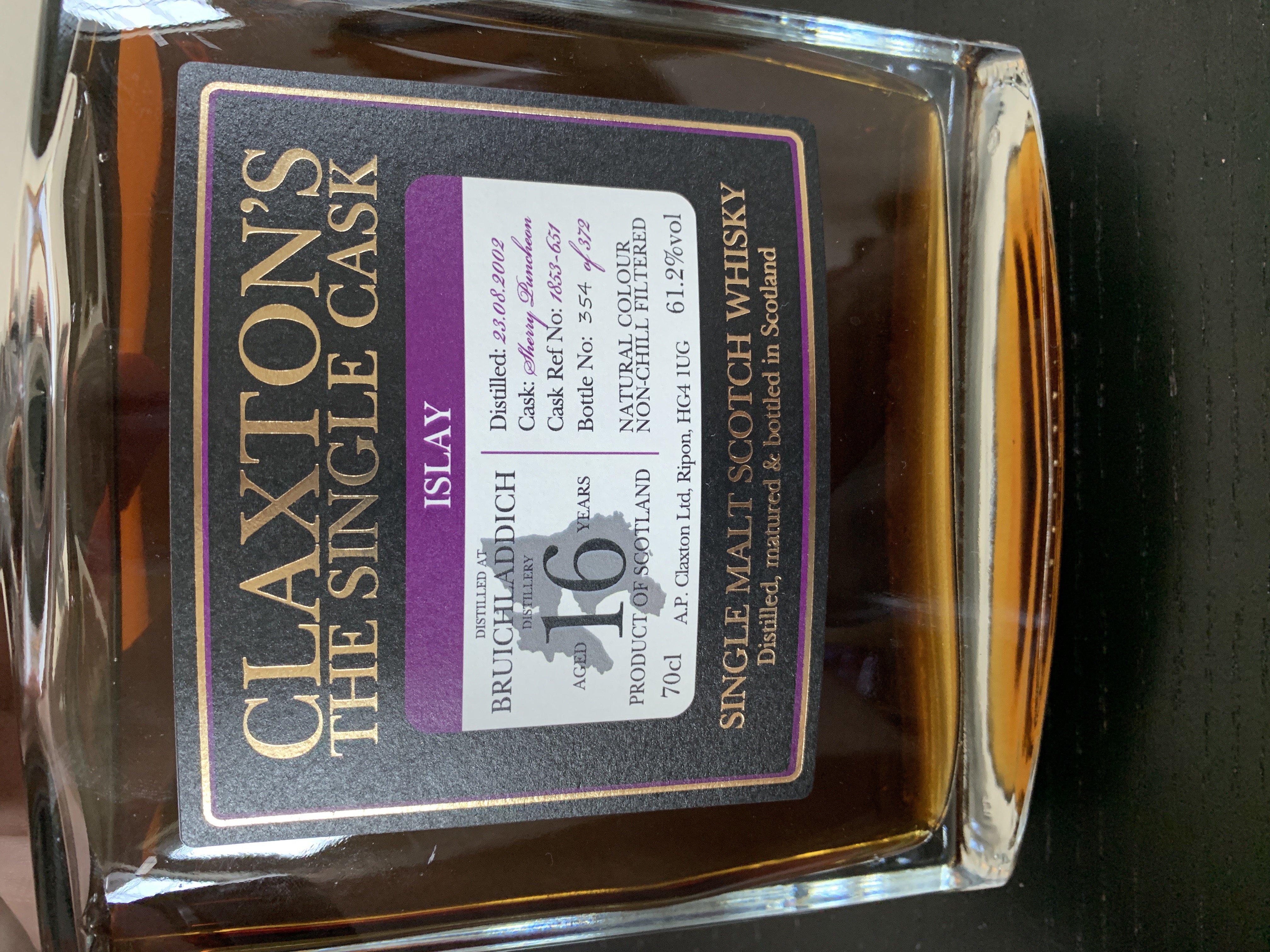 Bruichladdich 16yr Claxton's