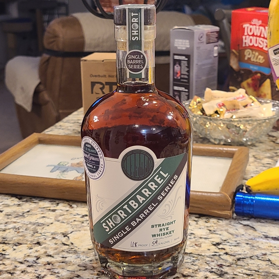 Shortbarrel Single Barrel Rye (Grapes & Grains)