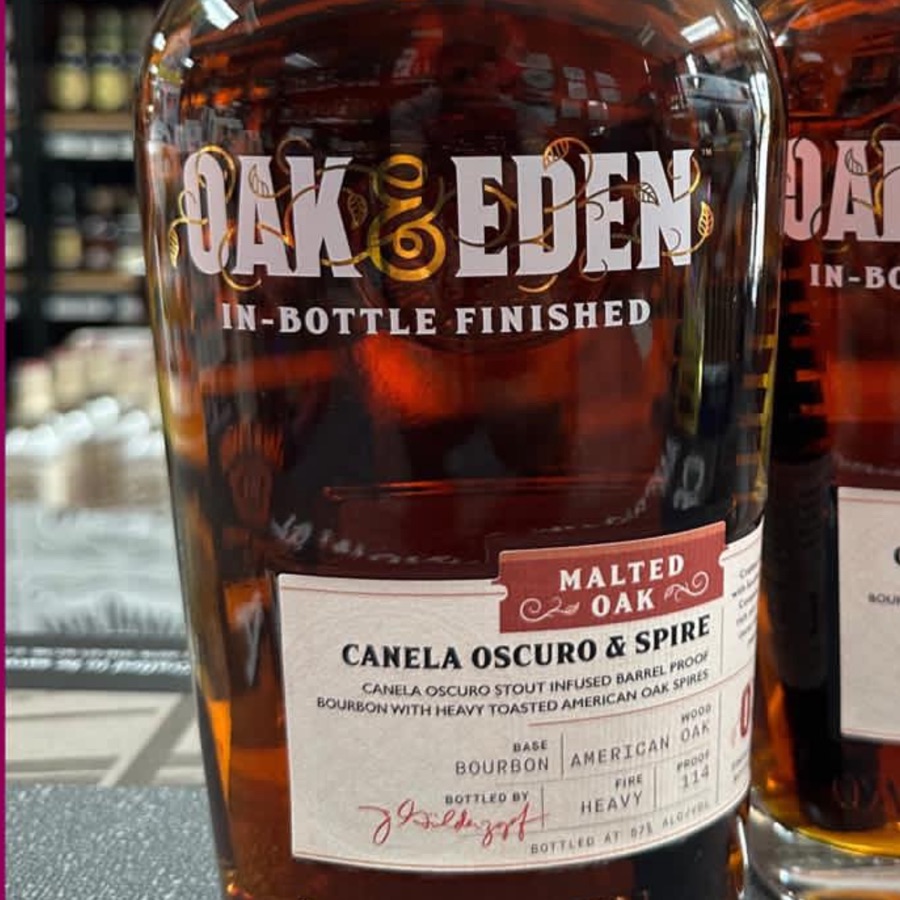 Oak & Eden 'Canela Oscuro and Spire: Malted Oak' Bourbon