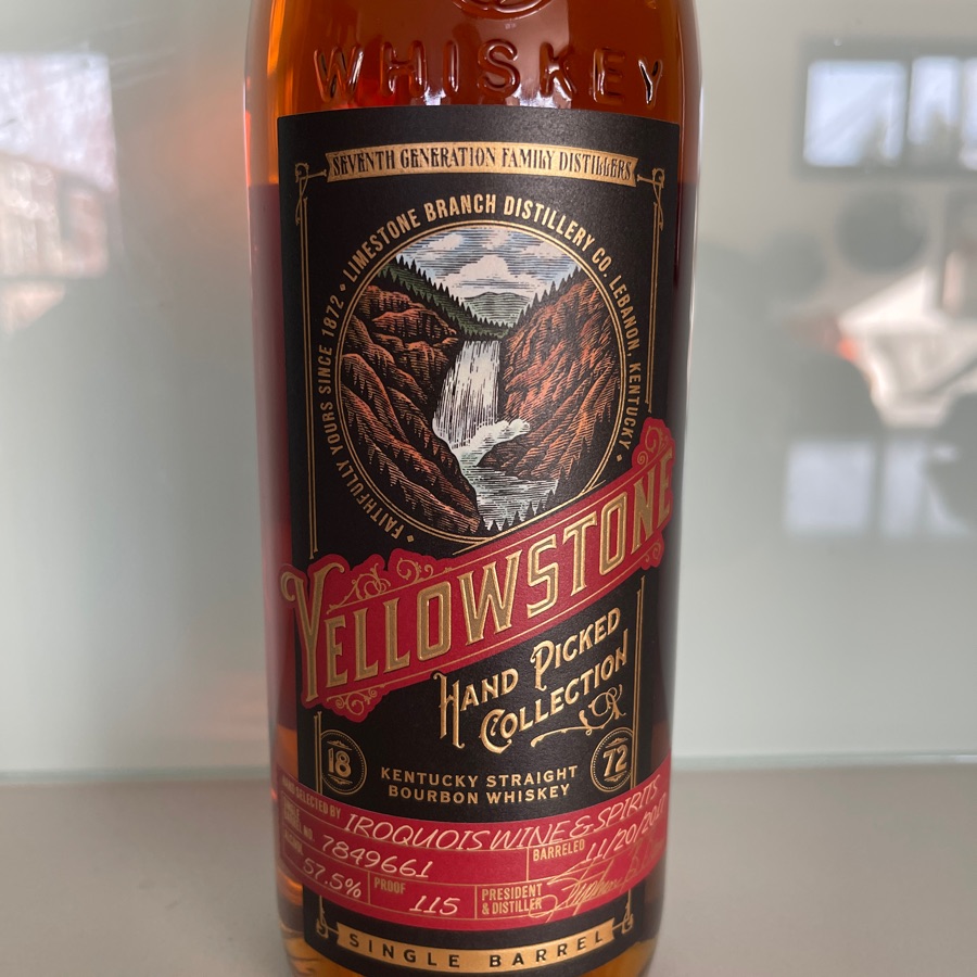 Yellowstone Hand Picked Collection Single Barrel (Iroquois Wine & Spirits)