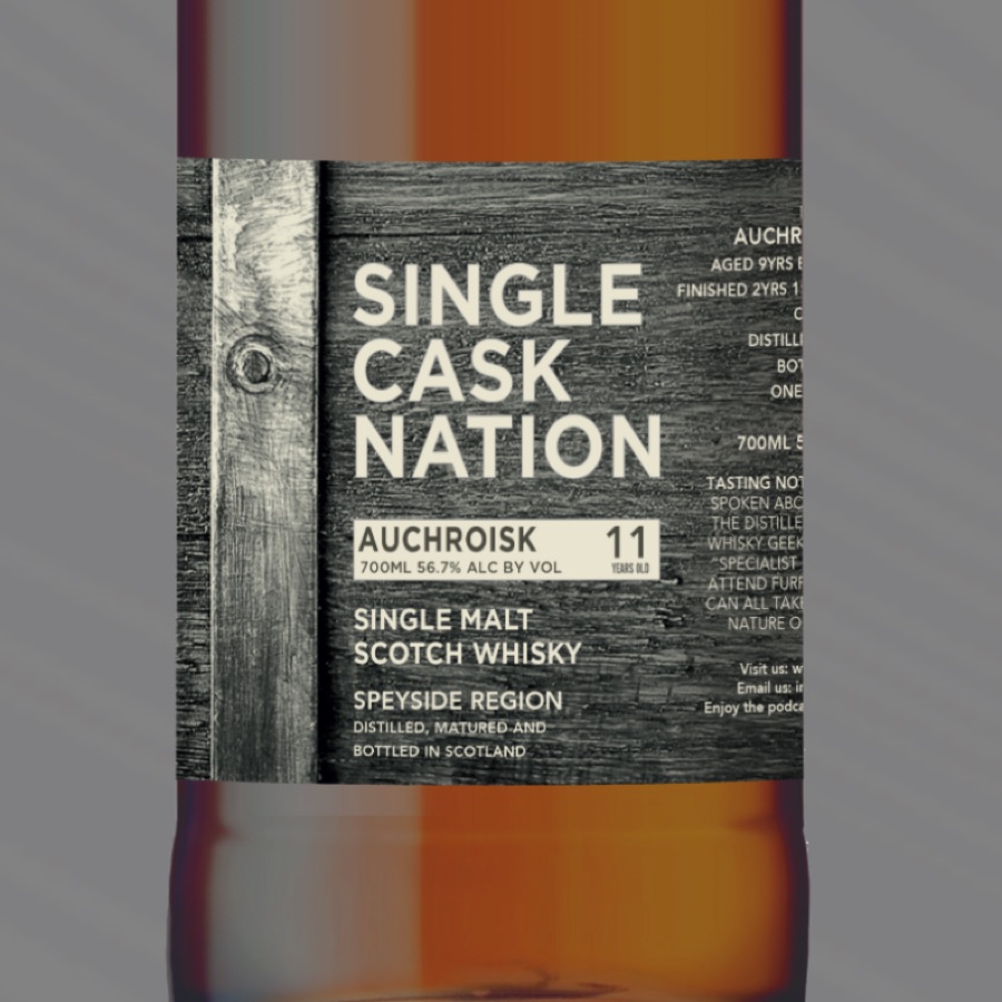 Auchroisk 2012 11 Year Year (Single Cask Nation)