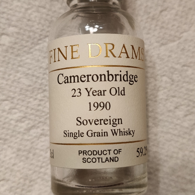 Cameronbridge 1990 23 Year The Sovereign (Hunter Laing)