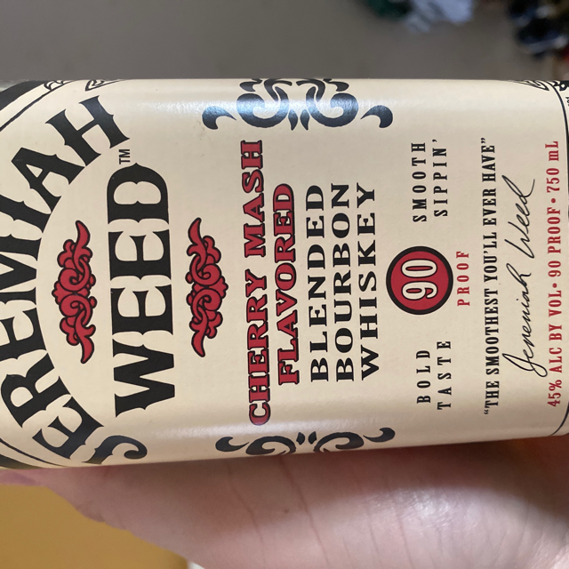 Jeremiah Weed Cherry Mash Flavored