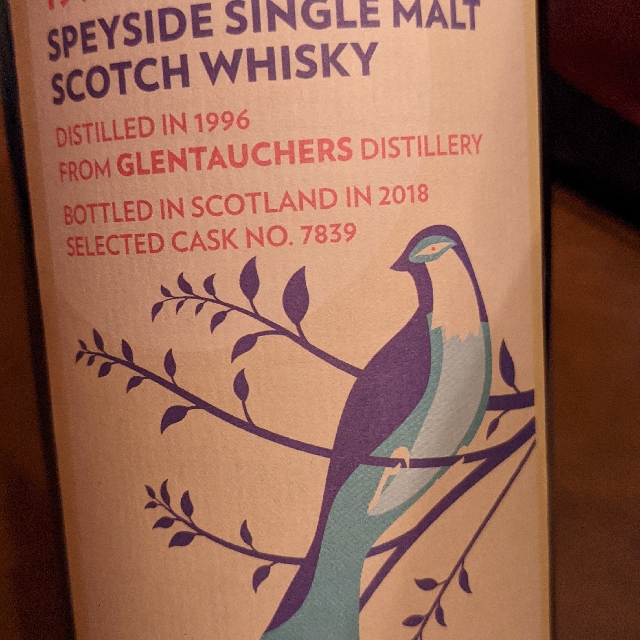 Samaroli 1996 Glentauchers 22 year Cask 7839