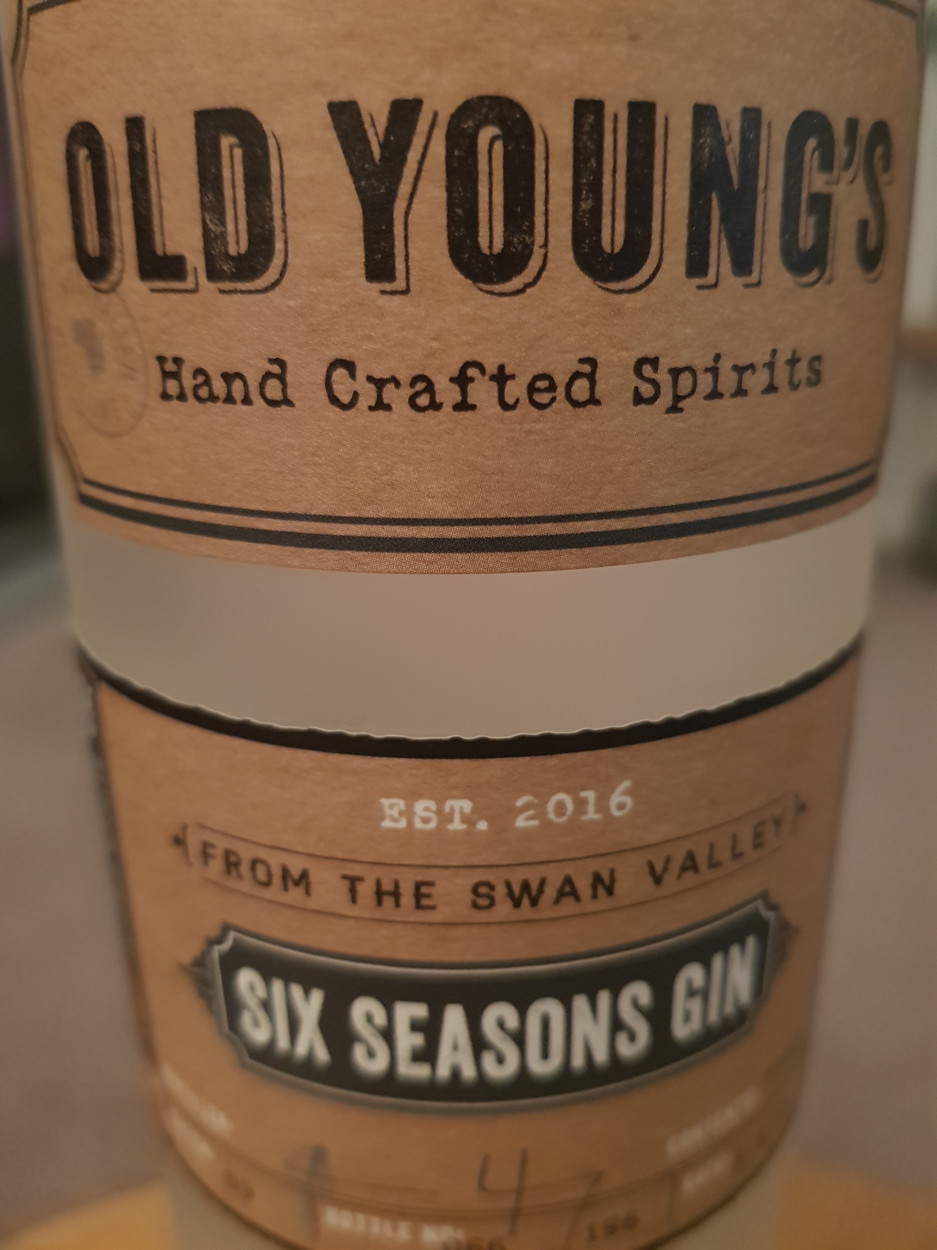 Old Youngs Six Seasons Gin